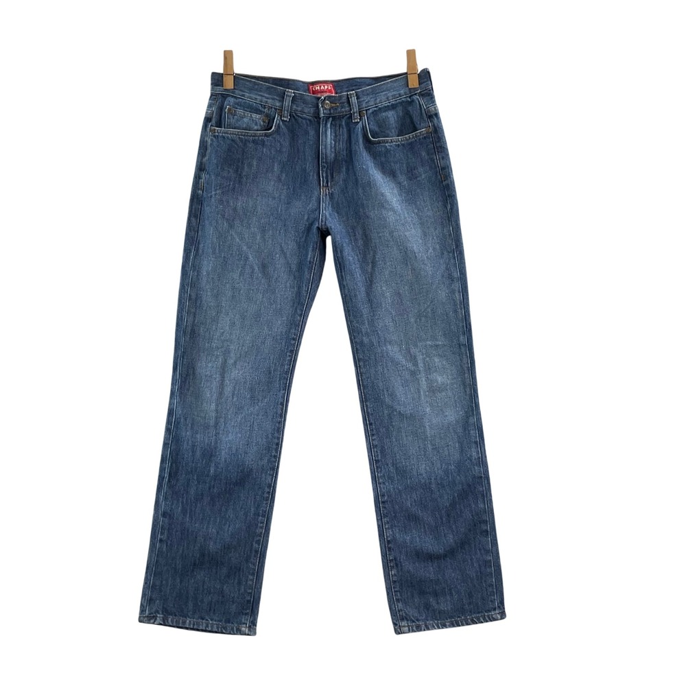 Chaps Denim Straight Leg Jeans Mens 32x29* Blue Medium Wash Casual Classic Pants